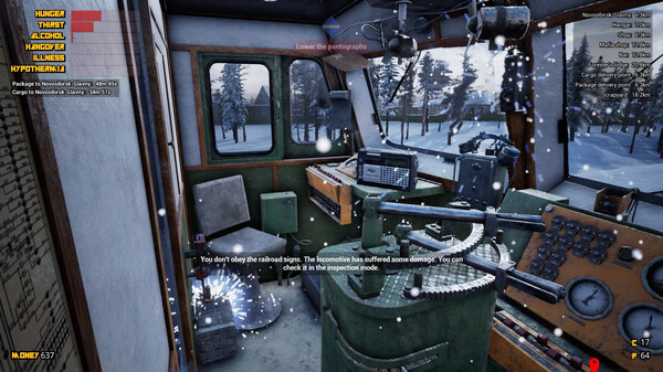 Screenshot z Trans-Siberian Railway Simulator