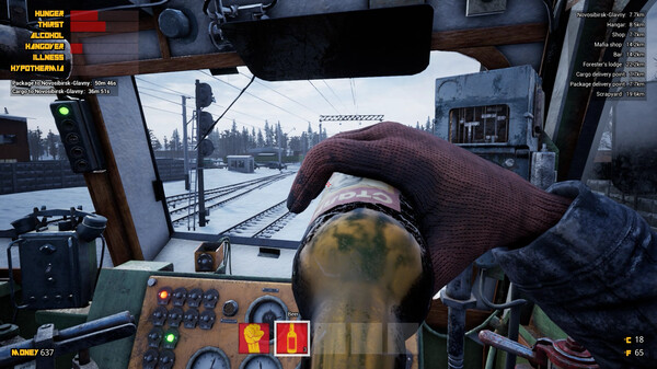 Screenshot z Trans-Siberian Railway Simulator