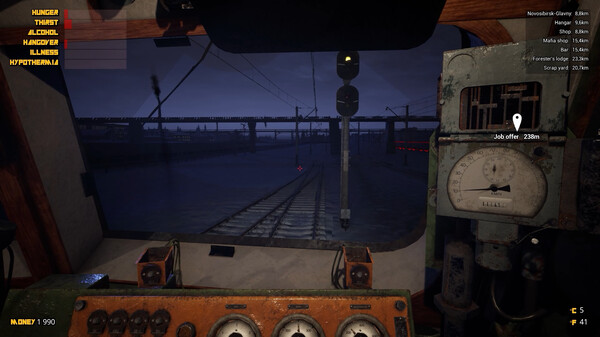 Screenshot z Trans-Siberian Railway Simulator