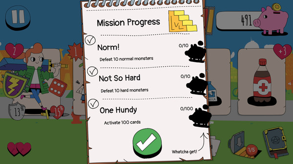 Screenshot z Knights of the Card Table