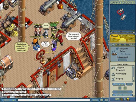 Puzzle Pirates: скриншот 6
