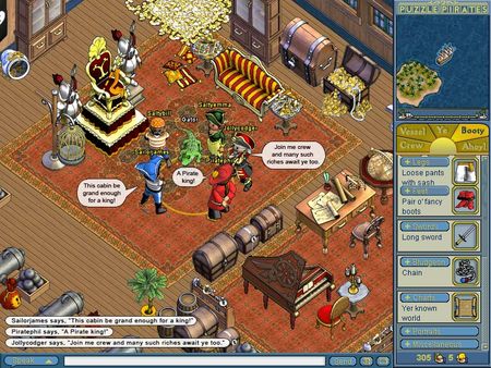 Puzzle Pirates: скриншот 8