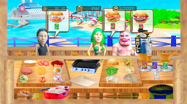 Screenshot z Bahama Conch n Burger Shack