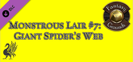 Fantasy Grounds - Monstrous Lair #7: Giant Spider's Web (Any Ruleset) Header Image