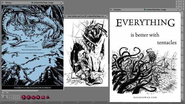 Fantasy Grounds - Monstrous Lair #7: Giant Spider's Web (Any Ruleset)
