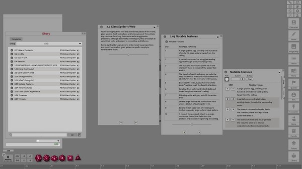 Fantasy Grounds - Monstrous Lair #7: Giant Spider's Web (Any Ruleset)