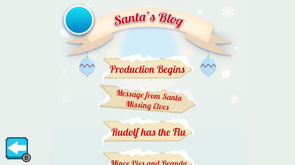 Screenshot z Santa Tracker