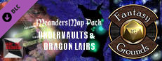 Fantasy Grounds - Meanders Map Pack: Undervaults & Dragon Lairs (Map Pack) Small Capsule Image