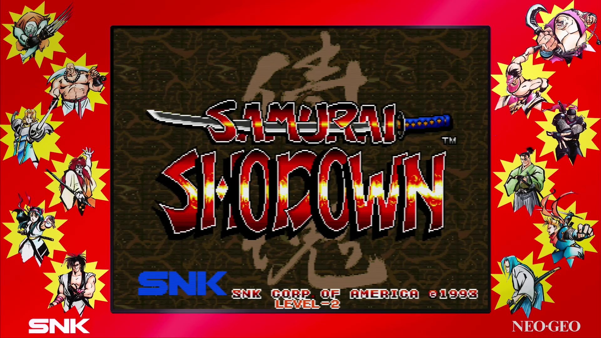 SAMURAI SHODOWN NEOGEO COLLECTION