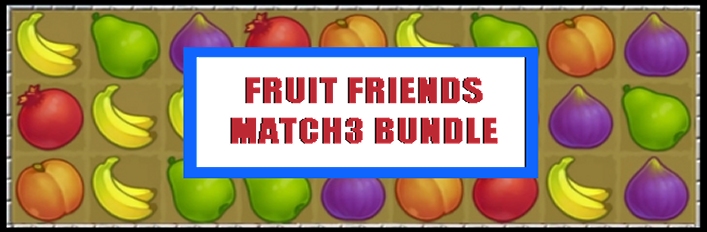Fruit Friends Match3 Bundle (70% OFF)
