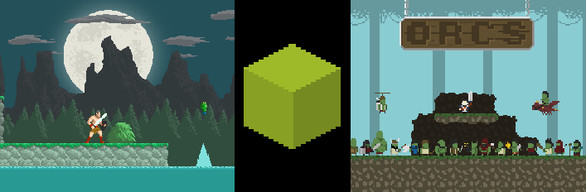 Pixel vs Pixel Adventure Bundle