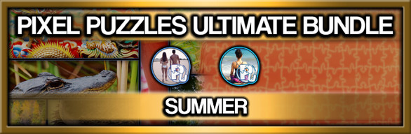  Pixel Puzzles Ultimate Jigsaw Bundle: Summer