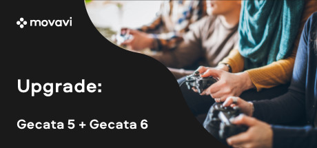 Upgrade to Gecata by Movavi 6 - Streaming and Game Recording Software banner image