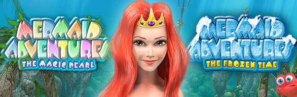 2 in 1 Mermaid Adventures: Frozen Time+The Magic Pearl