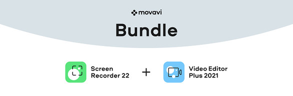 Movavi Video Editor Plus 2021 + Movavi Screen Recorder 2023