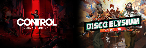《控制 - 终极合辑（Control Ultimate Edition）》  + 《极乐迪斯科（Disco Elysium） - 最终剪辑》捆绑包
