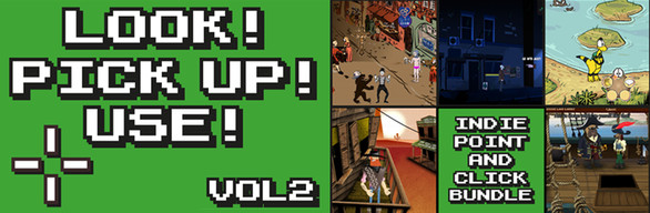 Look, Pick Up & Use - An Indie Point & Click Adventure Game Bundle Vol.2