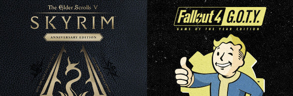 Skyrim Anniversary Edition + Fallout 4 G.O.T.Y Bundle