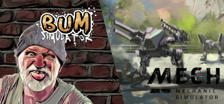 Bum Simulator & Mech Mechanic Simulator banner image