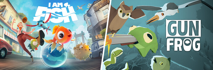 I Am Fish x Gun Frog