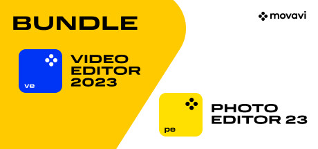 Movavi Video Editor 2023 + Movavi Photo Editor 2024 banner image