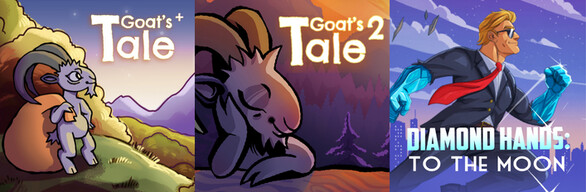 Goat's Tale 2 + Goat's Tale Plus + Diamond Hands: To The Moon