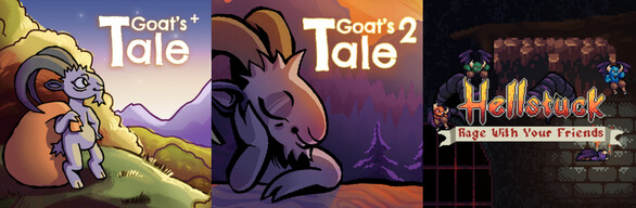 Goat's Tale 2 + Goat's Tale Plus + Hellstuck: Rage With Your Friends