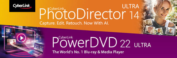 CyberLink PhotoDirector 14 Ultra + PowerDVD 22 Ultra
