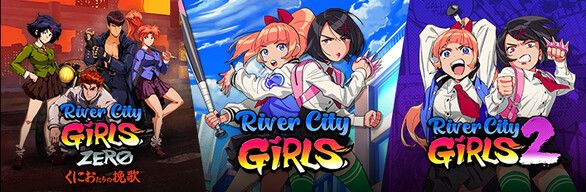 River City Girls 1, 2, and Zero