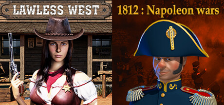 2 in 1 Lawless West+1812 banner image