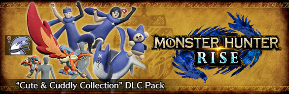 Pack de DLC "Graciosos y achuchables" para Monster Hunter Rise