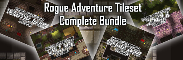 Rogue Adventure Tileset Complete MV Bundle
