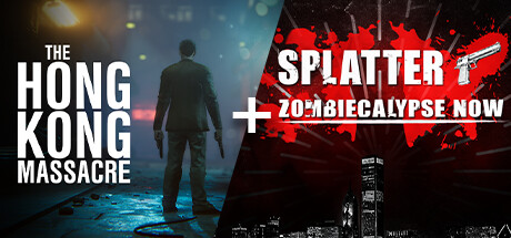 The Hong Kong Massacre + Splatter - Zombiecalypse Now banner