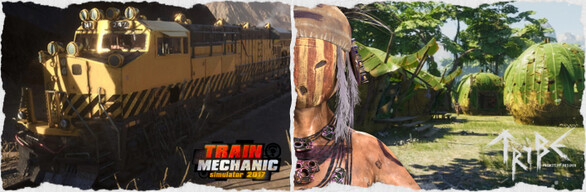 Train Mechanic Simulator and Tribe
