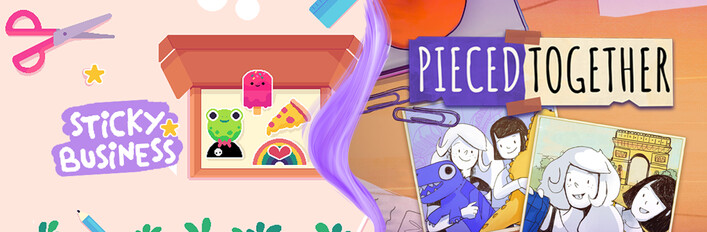 Sticky Business + Pieced Together