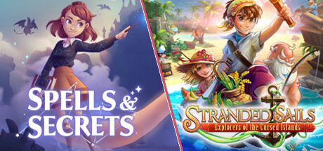 Spells & Secrets + Stranded Sails banner image