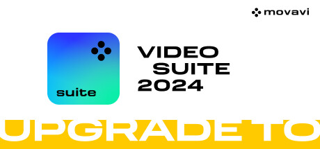 Upgrade Movavi Video Suite 2022 to Movavi Video Suite 2024 Steam Edition banner image