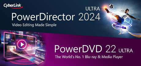 Save 20% on CyberLink PowerDirector 2024 Ultra + PowerDVD 22