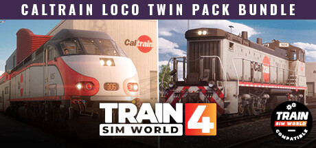 Train Sim World® 4: Caltrain Loco Twin Pack Bundle banner