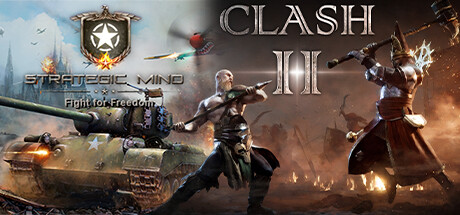 Strategic Mind: Fight for Freedom + Clash 2 banner image