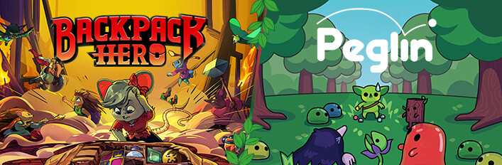 Backpack Hero + Peglin