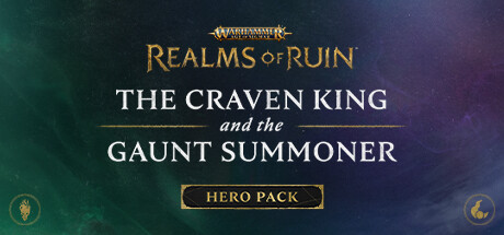 Warhammer Age of Sigmar: Realms of Ruin - The Craven King and Gaunt Summoner Hero Pack banner image