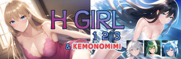 H Girl 1, 2, 3, and Kemonomimi