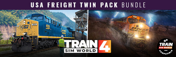 Train Sim World® 4: USA Freight Twin Pack Bundle