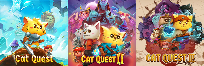 Steamで62% OFF：Cat Quest: The Fur-tastic Trilogy