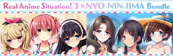 Real Anime Situation! 2 × NYO-NIN-JIMA Bundle