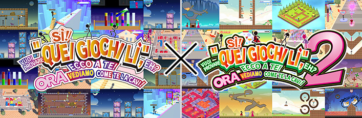 SÌ! VUOI PROVARE "QUEI GIOCHI LÌ", EH? ECCO A TE! ORA VEDIAMO COME TE LA CAVI! 1+2