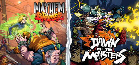 Mayhem Brawler + Dawn of the Monsters banner image