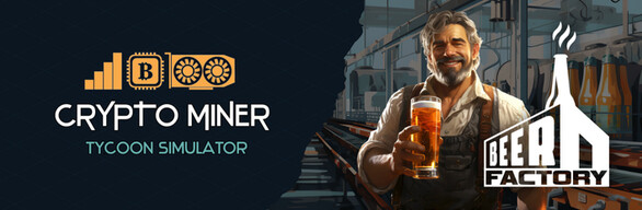 Beer Factory & Crypto Miner Tycoon Simulator