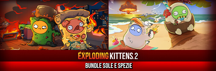 Exploding Kittens® 2 – Sun and Spice Bundle